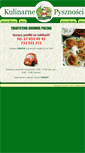 Mobile Screenshot of kulinarnepysznosci.pl